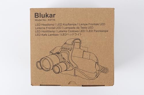 Headlamp Flashlight, 8000L Super Bright LED Rechargeable Headlight - 3 Lights 5 Modes,Zoomable,Spotlight&Floodlight Combination, IPX6 Waterproof, 20+Hrs Runtime for Running,Hiking,Camping etc.