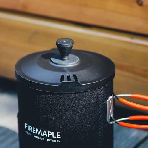 Firemaple Star French Press Coffee Filter, Suitable for X1, X2, X3 camping stove