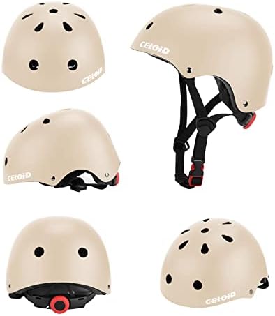Kids Bike Helmet,Toddler Skateboard Helmets for Ages 2-3-5-8-14 Years Boys Girls,Adjustable Multi-Sport Bicycle Skateboarding Football Roller Skating Scooter Rollerblade Balance Bike Helmet