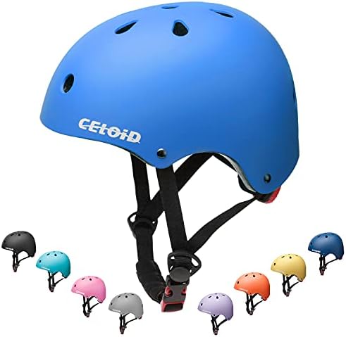 Kids Bike Helmet,Toddler Skateboard Helmets for Ages 2-3-5-8-14 Years Boys Girls,Adjustable Multi-Sport Bicycle Skateboarding Football Roller Skating Scooter Rollerblade Balance Bike Helmet