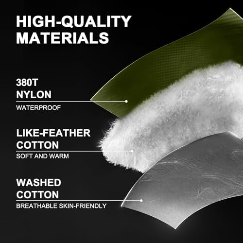 Ultralight Warm Weather Sleeping Bag - Portable, Waterproof, Compact Lightweight, Comfort with Compression Sack - Great for Outdoor Camping, Backpacking & Hiking