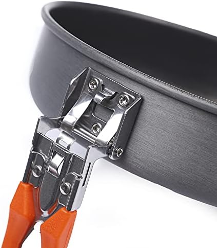 Fire-Maple 7.6 Inch Camping Frying Pan w/Nonstick Coating | Durable Lightweight Camping Skillet for Cooking Egg Steak | Outdoor Kitchen Equipment Gear | Portable Backpacking Cooking Pan