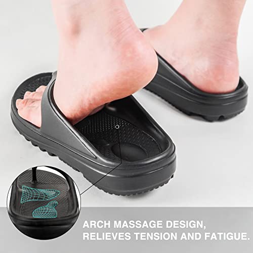 Oudizz Orthopedic Sandals Flip Flops for Women Arch Support Pillow Soft Recovery Thong Sandals Spa Summer Beach Cloud Slides