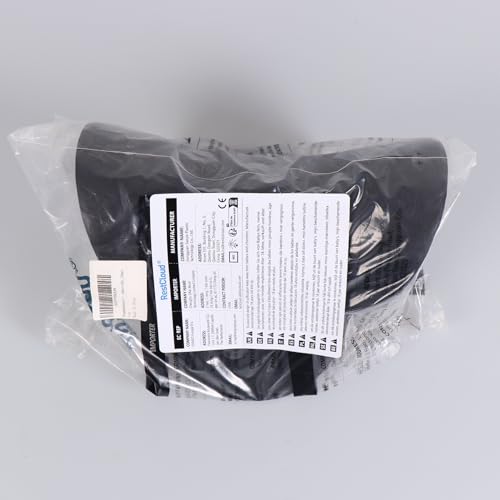 RESTCLOUD Neck and Shoulder Relaxer, Cervical Traction Device for TMJ Pain Relief and Cervical Spine Alignment, Chiropractic Pillow, Neck Stretcher (Black)