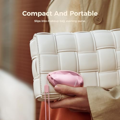 OCOOPA Women Rechargeable Hand Warmers 2 Pack, Portable, Stylish, Diamond-Shape Magnetic Electric Handwarmer, Reusable Pocket Heater, 2025 Tech Gifts for Christmas, Raynaud, Hiking, Camping, UT4 Rare