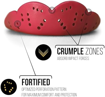 SISU Aero Medium Mouthguard, Royal Blue - 1.6mm Thin - Custom-Molded Fit - Slim Design - Remoldable Up to 20 Times - for Team Sports - Non Toxic