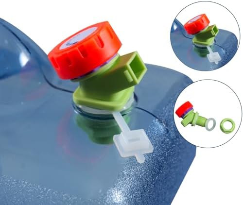 3.17 Gallon Water Container with Spigot, Portable Water Jug, No Leakage Camping Bucket with Tap, BPA Free Emergency Water Storage Tank for Camping, Vehicle, Car, Outdoor Hiking, Picnic