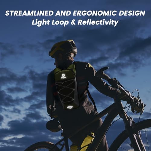 Hydration Backpack with 2L Water Bladder for Cycling, Water Backpack for Hiking Running, Lightweight Hydration Pack