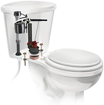 Fluidmaster 400AKR Universal All in One Toilet Repair Kit for 2-Inch Flush Valves, Easy Install