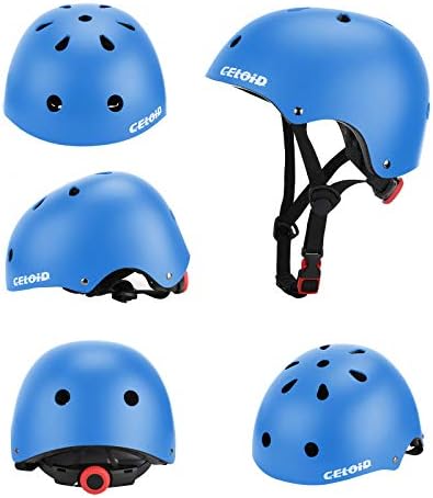 Kids Bike Helmet,Toddler Skateboard Helmets for Ages 2-3-5-8-14 Years Boys Girls,Adjustable Multi-Sport Bicycle Skateboarding Football Roller Skating Scooter Rollerblade Balance Bike Helmet