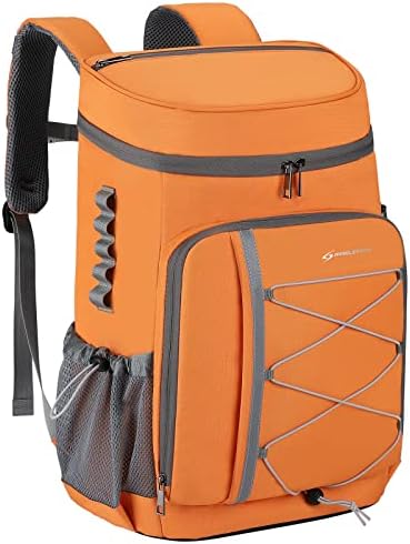 Maelstrom Cooler Backpack - 35/50 Can Insulated Soft Cooler Lunch Bag for Camping, Beach, Hiking & Shopping