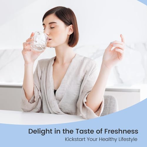 AQUA CREST Replacement for Brita® Water Filter, Pitchers and Dispensers, Classic OB03, Mavea® 107007, and More, NSF Certified Pitcher Water Filter, 4 Count