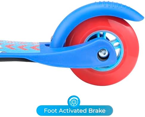 Scooter for Kids Ages 3-5 - Extra Wide Deck & Light Up Wheels, Self Balancing Kids Toys for Boys & Girls, Choose Your Favorite Character