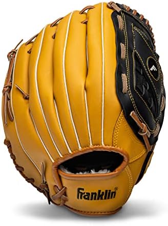 Franklin Sports Baseball + Softball Gloves - Field Master Adult + Youth Baseball + Softball Gloves - Right Hand + Left Hand Gloves - Infield + Outfield Mitts - Multiple Sizes + Colors