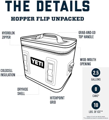 YETI Hopper Flip 8 Portable Soft Cooler