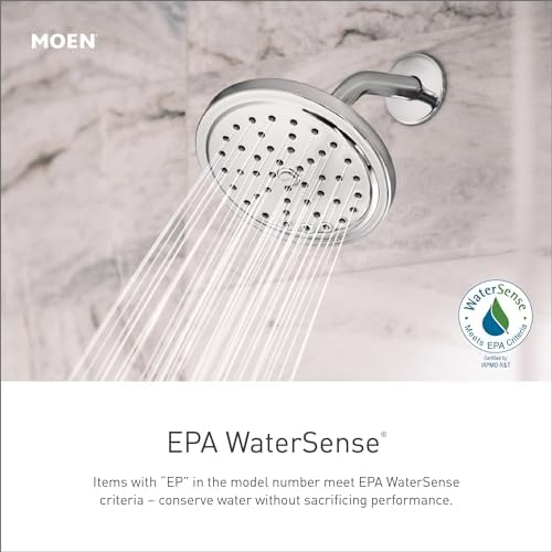 Moen 26100EP Engage 3.5-inch Six-Function Removable Handheld Showerhead with Eco-Performance and Magnetic Docking System, Chrome