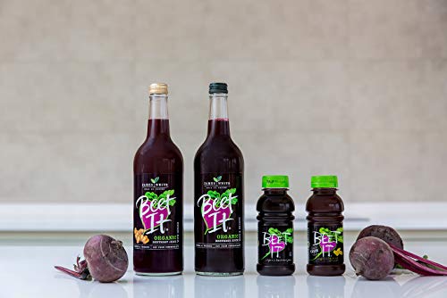 BEET IT Organic Beet Juice, 8.5 Ounce (Pack of 12) GMO-Free 100% Natural Beet Juice Organic - Gluten Free, No Added Sugar, Not from Concentrate