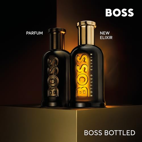 Hugo Boss Men's Boss Bottled Elixir Parfum - Notes of Vetiver, Patchouli and Cedarwood