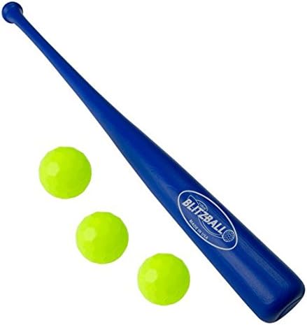 BLITZBALL Starter Pack - Includes (3) Official Brand Balls & (1) Power Bat - Made in USA