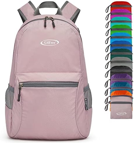 G4Free 20L Lightweight Packable Backpack Travel Hiking Daypack Foldable Backpack for Men Women