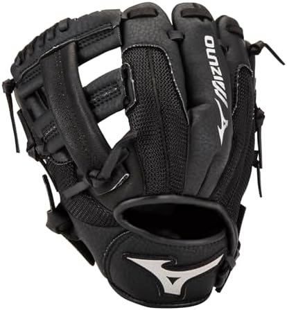 Mizuno Prospect PowerClose Youth Baseball Glove Series I V-Flex Notch I Parashock Palm Pad I ButterSoft Palm Liner