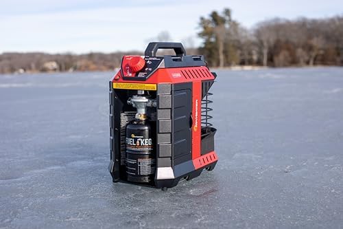 Mr. Heater Fuel Keg. - 1 lb. / 16 oz. Empty Refillable Propane Tank – DOT Certified, Black