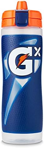 Gatorade Gx Squeeze Bottle, Blue, Plastic, 30 Ounce