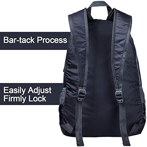 G4Free 20L Lightweight Packable Backpack Travel Hiking Daypack Foldable Backpack for Men Women