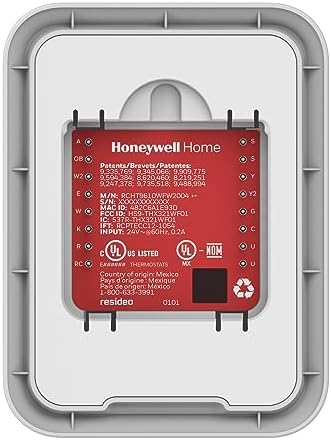 Honeywell Home T9 WiFi Smart Thermostat with 1 Smart Room Sensor, Touchscreen Display