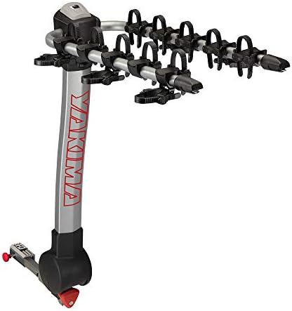 YAKIMA, RidgeBack Tilt-Away Hitch-Mounted Bike Rack for Cars, SUVs, Trucks and More, Fits 1.25” and 2” Hitches