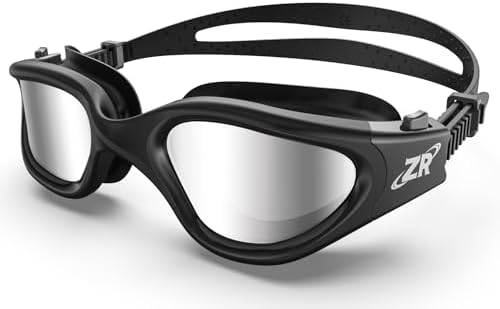 ZIONOR G1 Polarized Swimming Goggles for Unisex Adult Women Anti Fog 100% Anti UV Diving Goggles