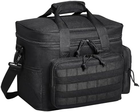 VEVOR Tactical Lunch Box for Men/Women, 20L Lunchbox for Work Insulated Leakproof with MOLLE, Lunch Cooler Box with Storage Bags, Lunch Bags Soft Cooler for Office, Picnic, Hiking, Beach, Camping