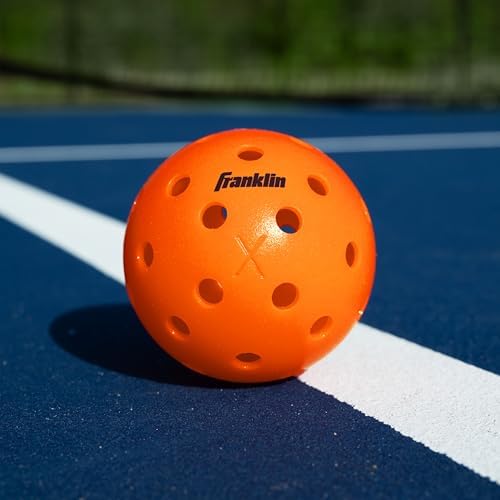 Franklin Sports X-40 Outdoor Pickleballs - Official Ball of USA Pickleball, APP Tour + Pickleball US Open - 3 Packs, 12 Packs, 36 Pickleball Buckets, 50, 100 + 400 Bulk Packs of Regulation Pickleballs