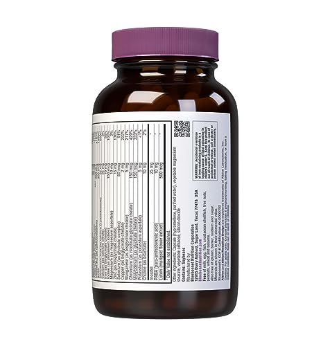 Bluebonnet Nutrition Multi One (With Iron) Vegetable Capsules, Complete Full Spectrum Multiple Vitamin Supplement, B Vitamins, Gluten & Milk free, kosher, 4 Month Supply, 120 Count