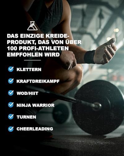 Friction Labs Premium Sports Chalk for Rock Climbing, Weight Lifting, Gymnastics, Tennis & More