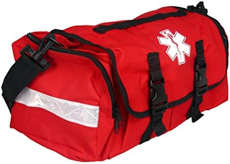 Dixigear First Responder On Call Trauma Bag W/Reflectors - Red