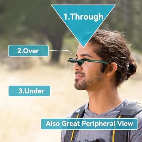 AOLEBA Premium Belay Glasses for Rock Climbing Enhance Comfort Safety Versatile Prism Eyewear for Climbers Outdoor Climbing Activities