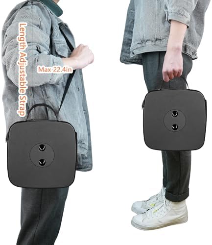 Boreeman 2-Pack Collapsible Stool, Square Shape, Lightweight Yet More Sturdy with Load Capacity 400lbs, Upgraded Portable Stool for Camping Fishing Hiking BBQ