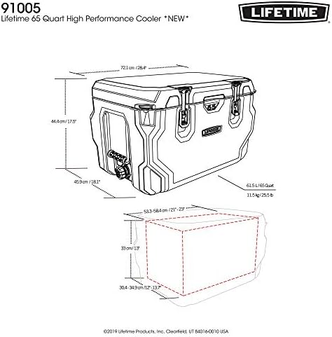 65 Quart High Performance Hard Cooler