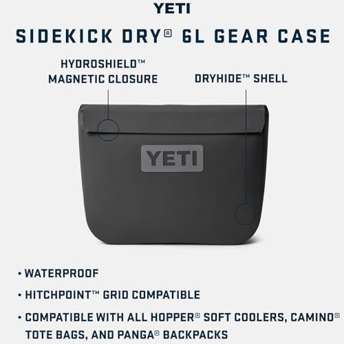YETI Sidekick Dry Waterproof Gear Case and Bag Accessory