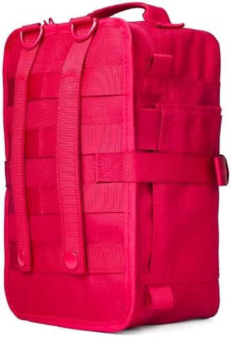 Large First Aid Kit for Car, Travel & Home - Emergency Kit for Hiking, Camping, Backpacking and Outdoors - Includes Zip Stitch Wound Closure Strips - FSA HSA Approved