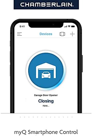 Chamberlain C2405 MYQ Smart Garage Door Opener, Chain Drive, 1/2-HP Motor, Dual Light - Quantity 1
