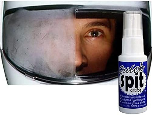 Jaws Quick Spit Anti-Fog Spray for Swim Goggles, Eye Glasses, Snorkel Mask, Scuba Divers, and Safety Eyewear, Made in The USA