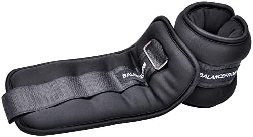 Fully Adjustable Ankle Wrist Arm Leg Weights, 1-20LBS, Multiple Options