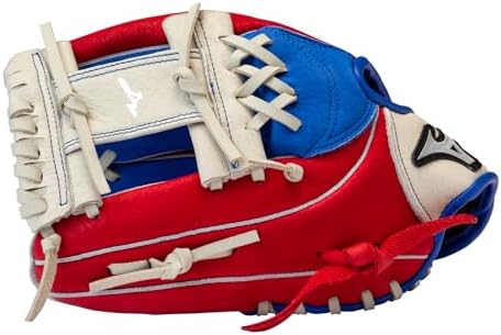 Mizuno Prospect PowerClose Youth Baseball Glove Series I V-Flex Notch I Parashock Palm Pad I ButterSoft Palm Liner