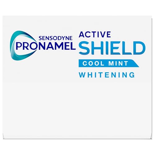 Sensodyne Pronamel Active Shield Whitening Enamel Toothpaste, Cool Mint - 3.4 Ounces x 3