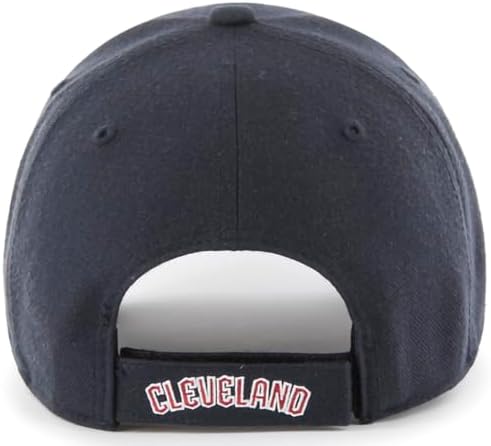 47 Brand MLB Team Color Primary Logo MVP Adjustable Structure Baseball Cap Hat, Adult One Size Fits All