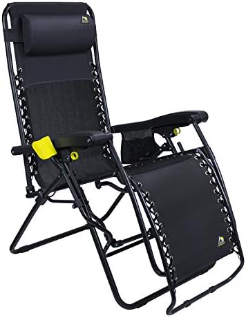 GCI Outdoor FreeForm Zero Gravity Chair, Black