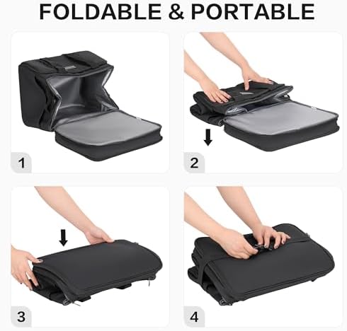 Insulated Soft Cooler Bag, Large Ice Coolers Soft Sided Ice Chest for Beach, Collapsible and Portable