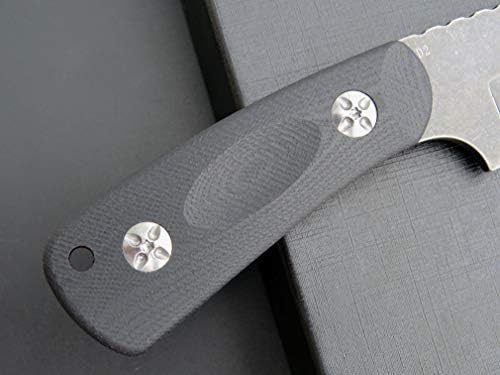Eafengrow EF121 EDC Fixed Blade Knife D2 Blade Steel G10 Handle with Kydex Sheaths for Outdoor Activities Camping